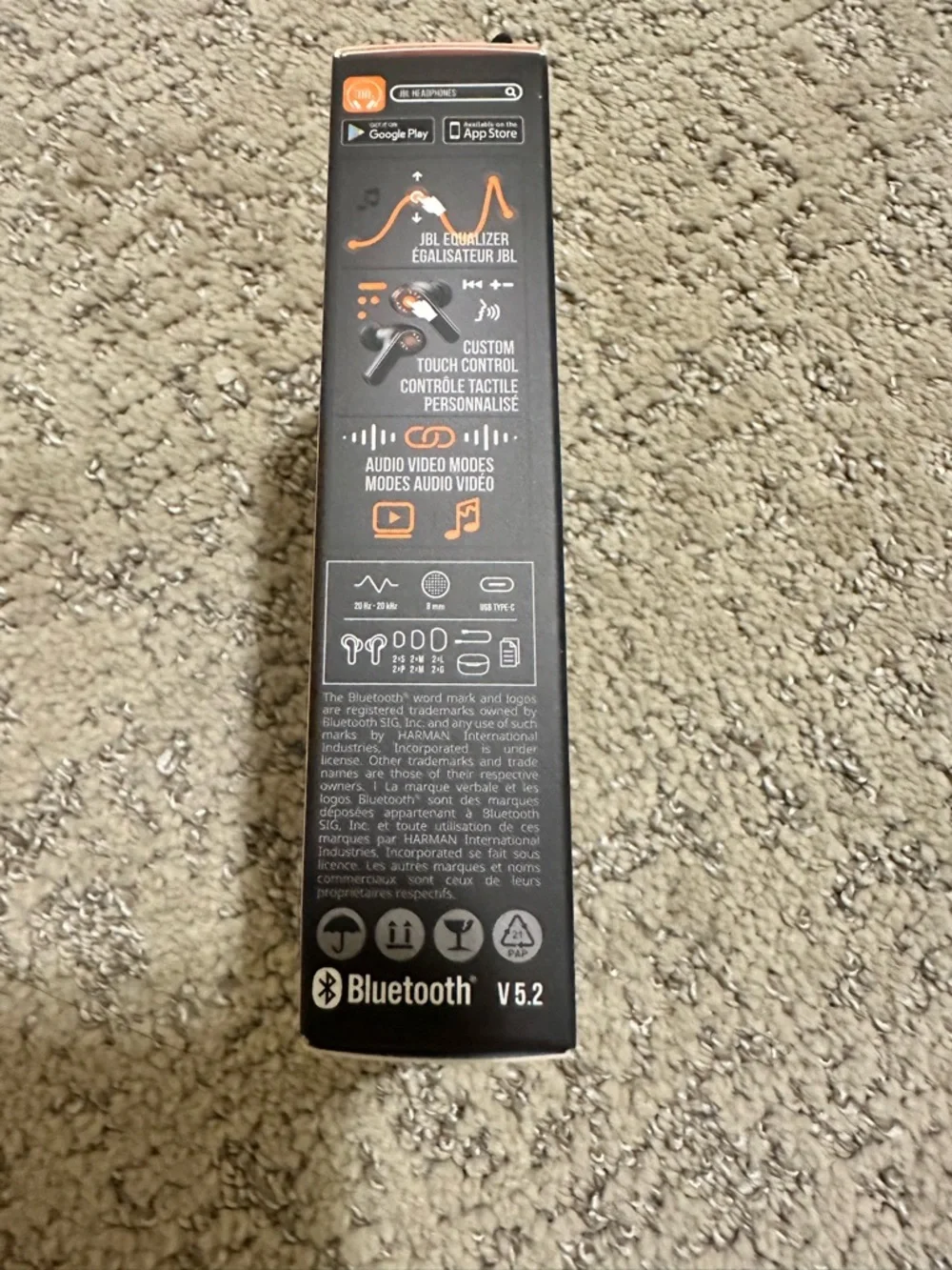 JBL Vibe Beam True Wireless Earbuds - Black